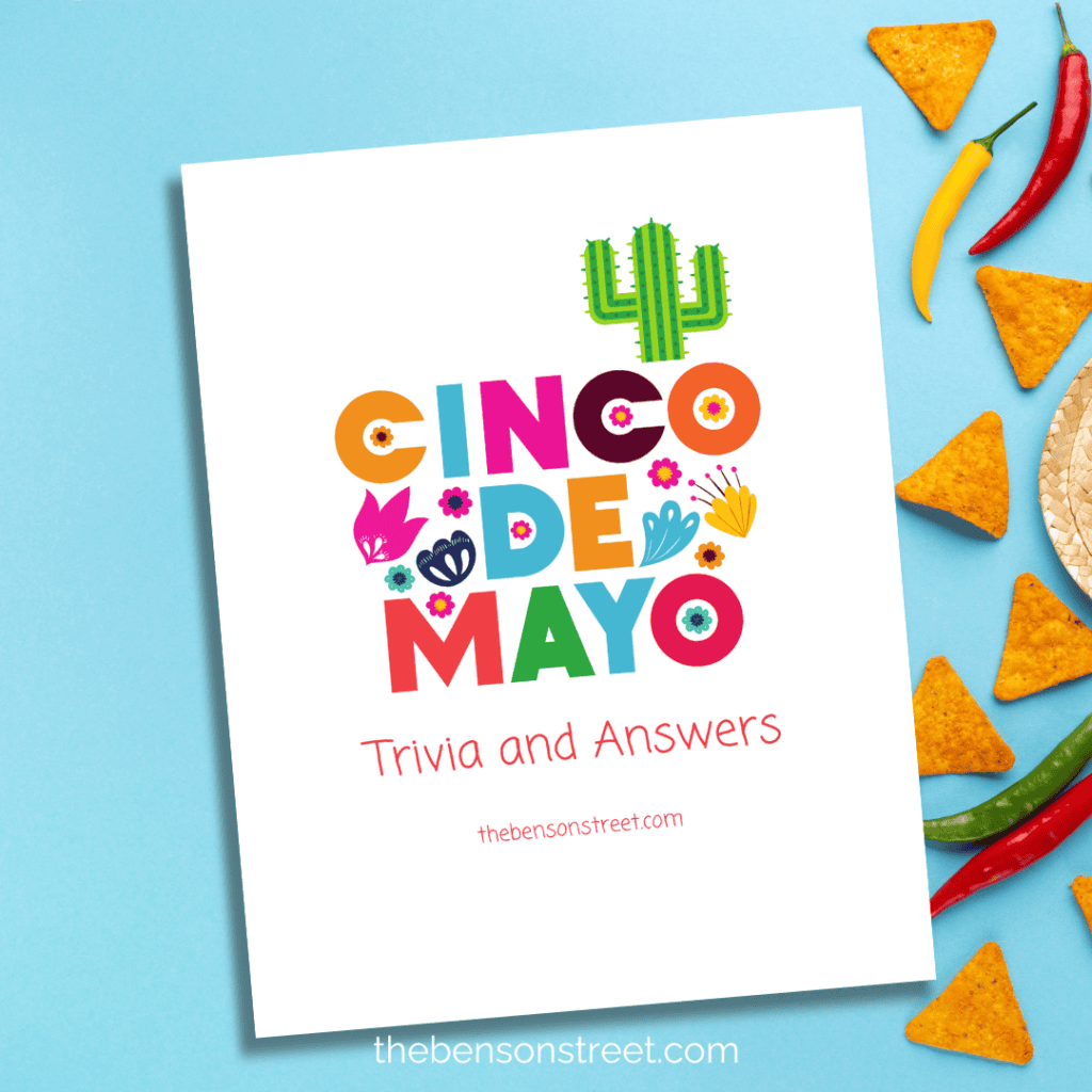 Set of Free Printable Cinco de Mayo Trivia and Answers