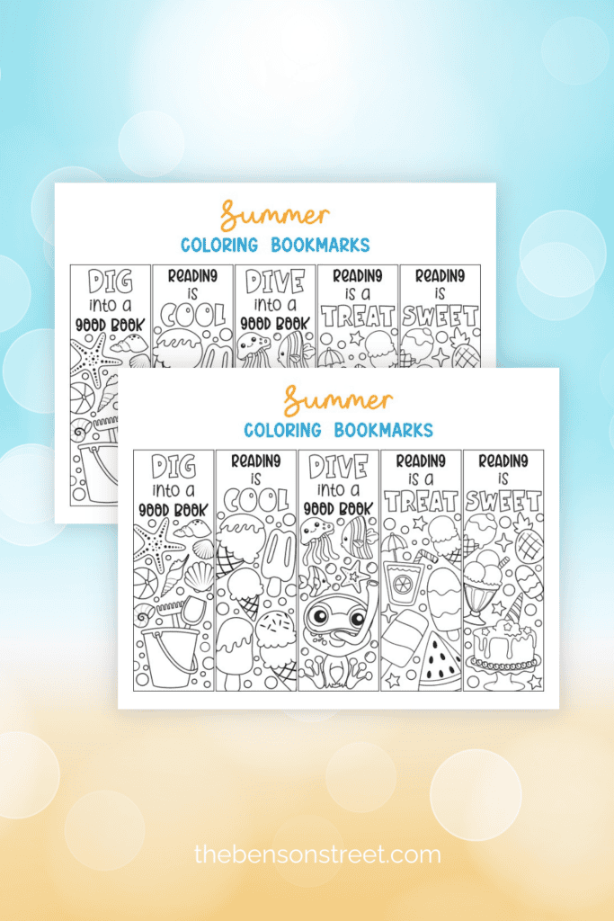 The cutest bookmarks to make for summer