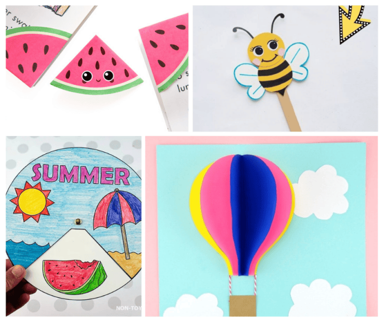 Free Printable Summer Crafts for Kids