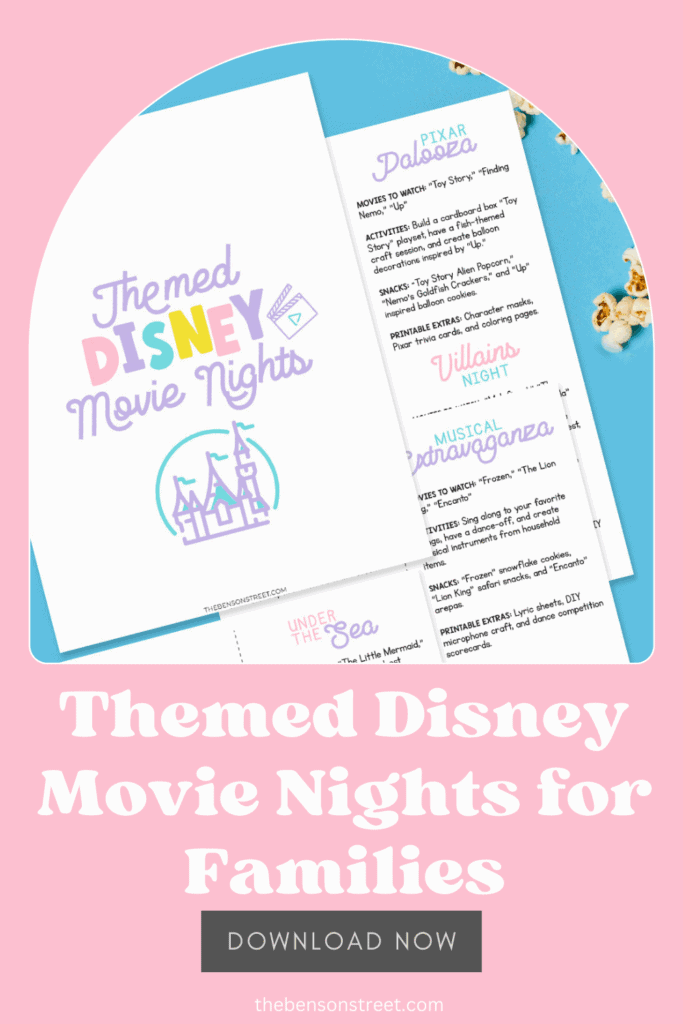Themed Disney Movie Nights for Families Download now