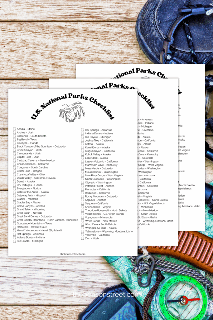 Get adventuring across the Untied States and visit all of the National Parks