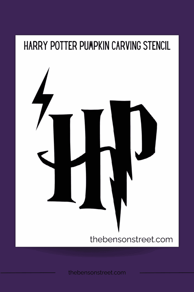 Free Printable Harry Potter Carving Stencil