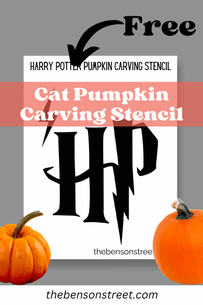 Harry Potter Pumpkin Stencil for a carving template