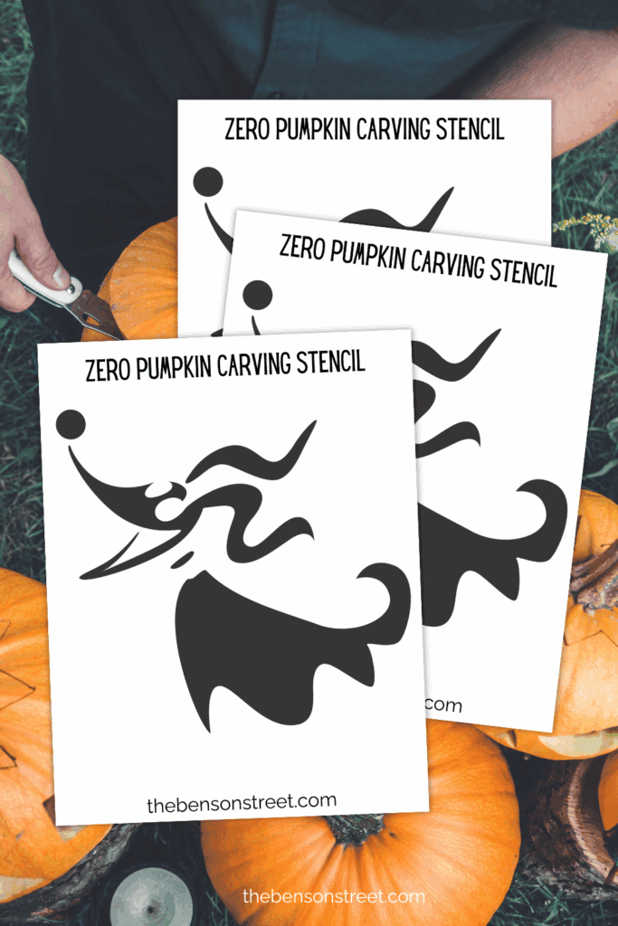 How to carve Zero with a free printable stencil