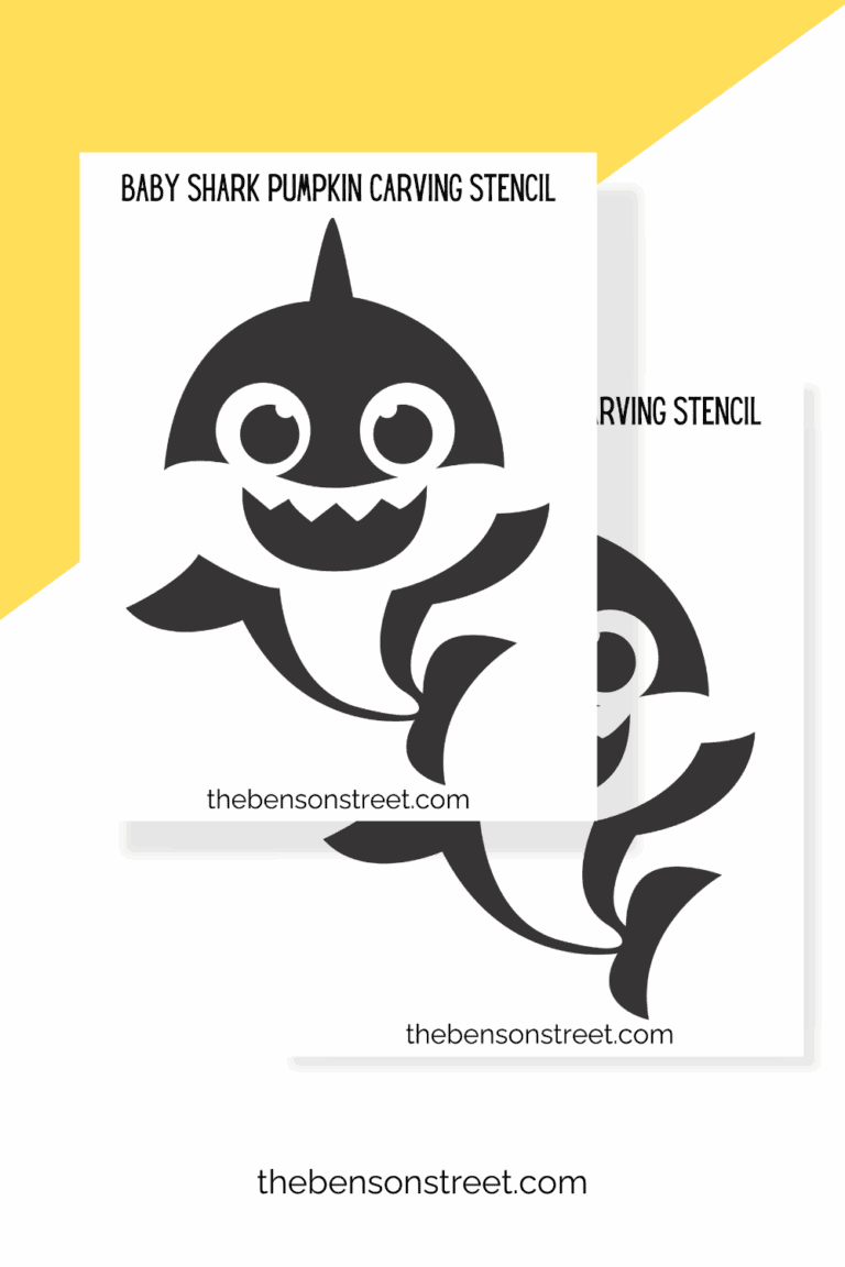 How to carve a baby shark Jack o'lantern