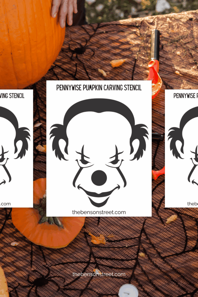 How to carve a pennywise Jack O'lantern tutorial
