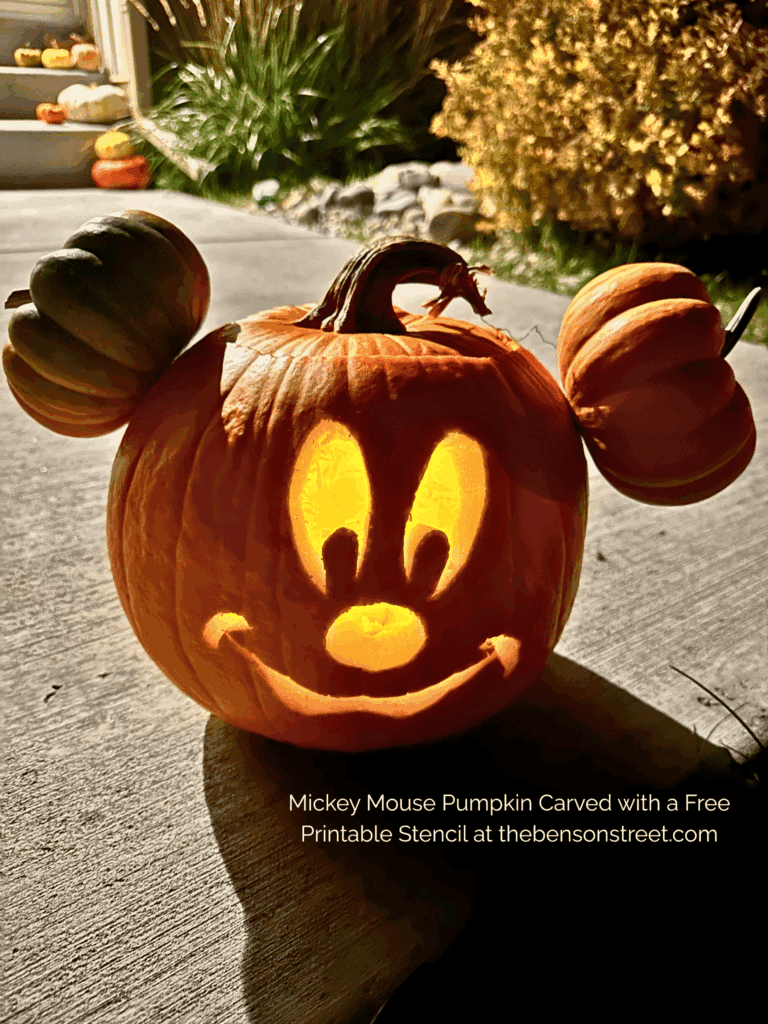 Mickey Mouse Jack O’Lantern