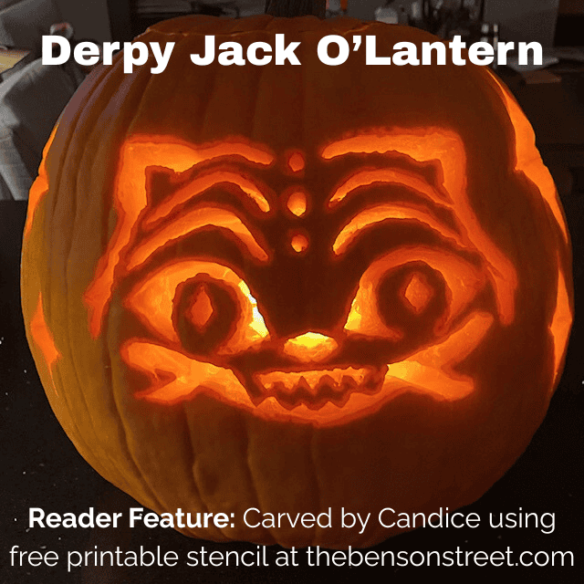 Derpy Jack O'Lantern Reader Candice Feature