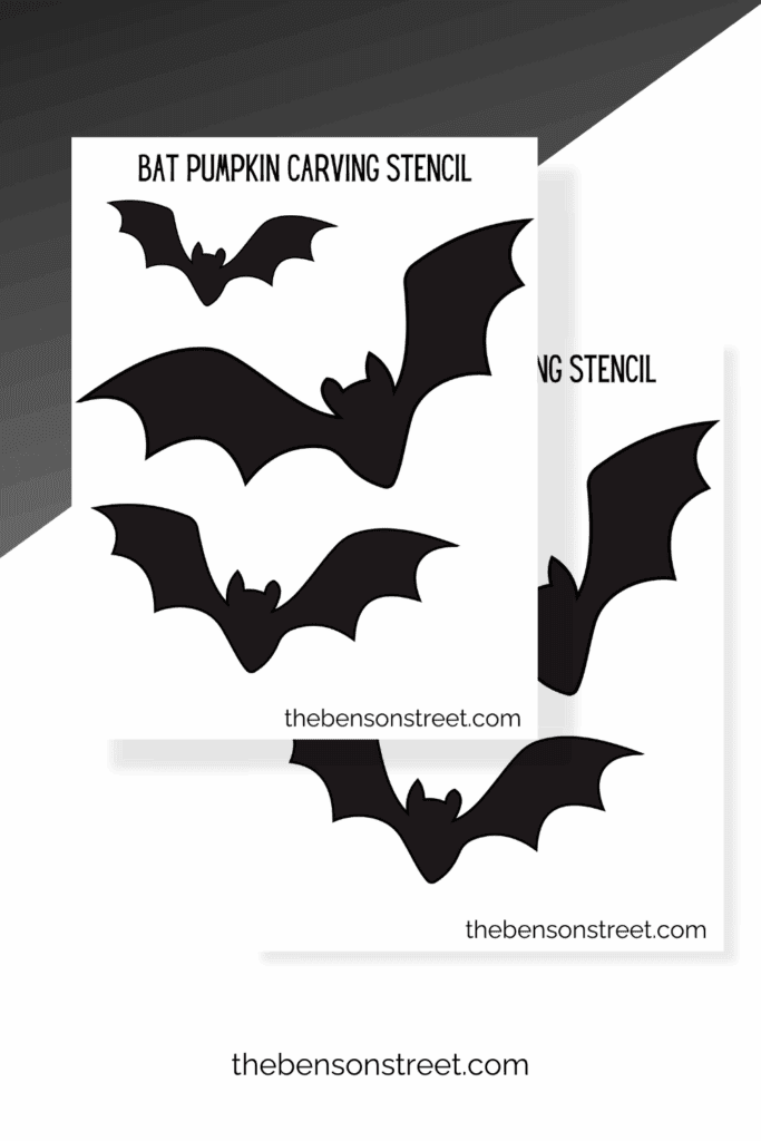 How to carve bats on a pumpkin for halloween