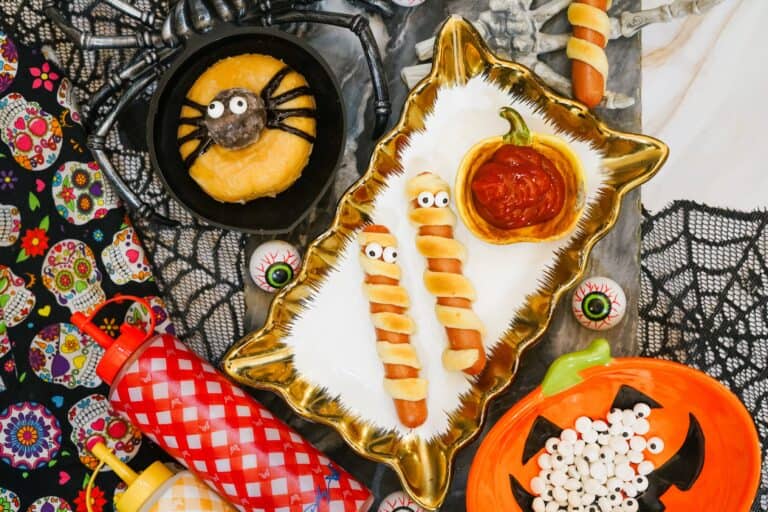 Mummy Hot Dogs: A Fun & Easy Halloween Dinner Recipe