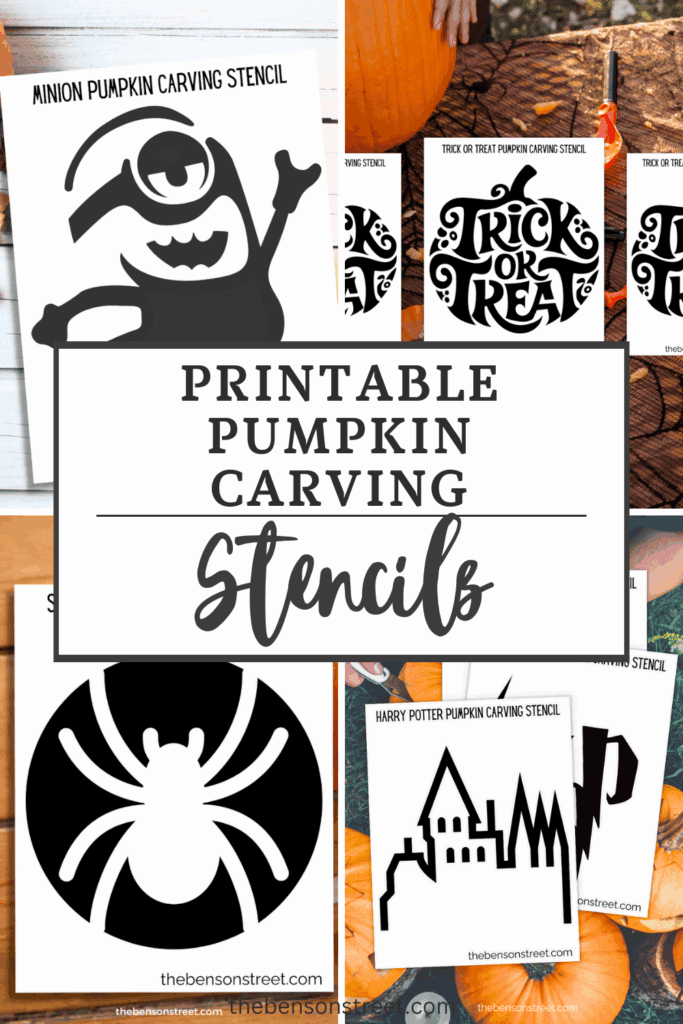 Printable Pumpkin Carving Stencils for creative pumpkins
