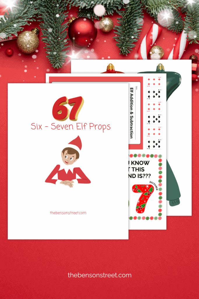 So many ways to use 67 in your elf on the shelf setups