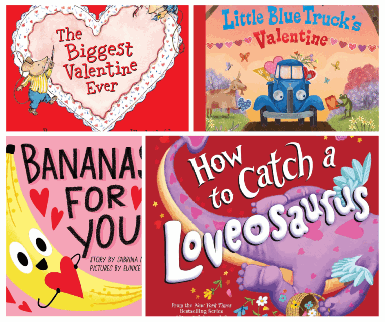 Four different Valentine Picture Book Ideas