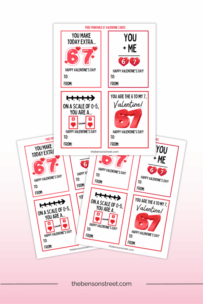 Simple 67 valentine cards to print at home free printable