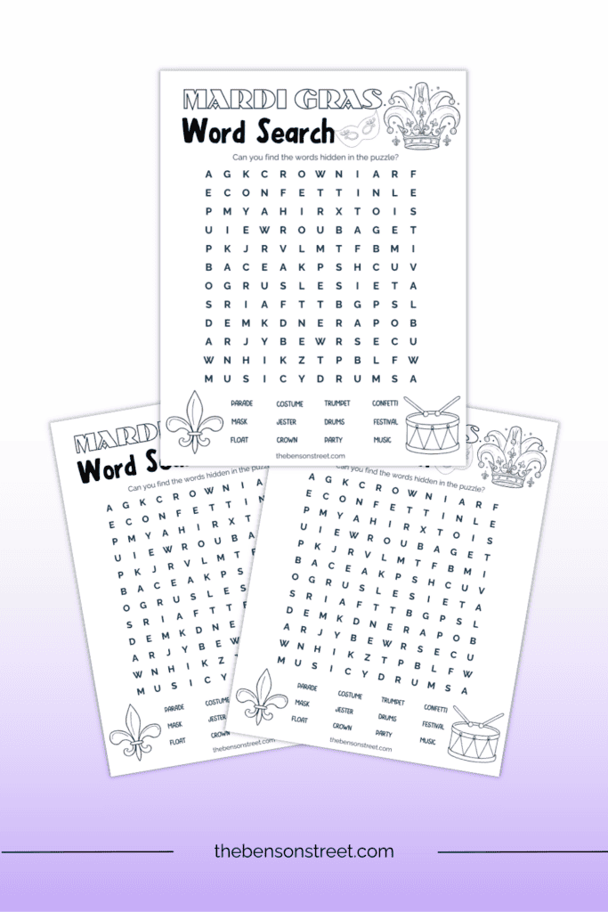 Coloring word search printable activity for kids