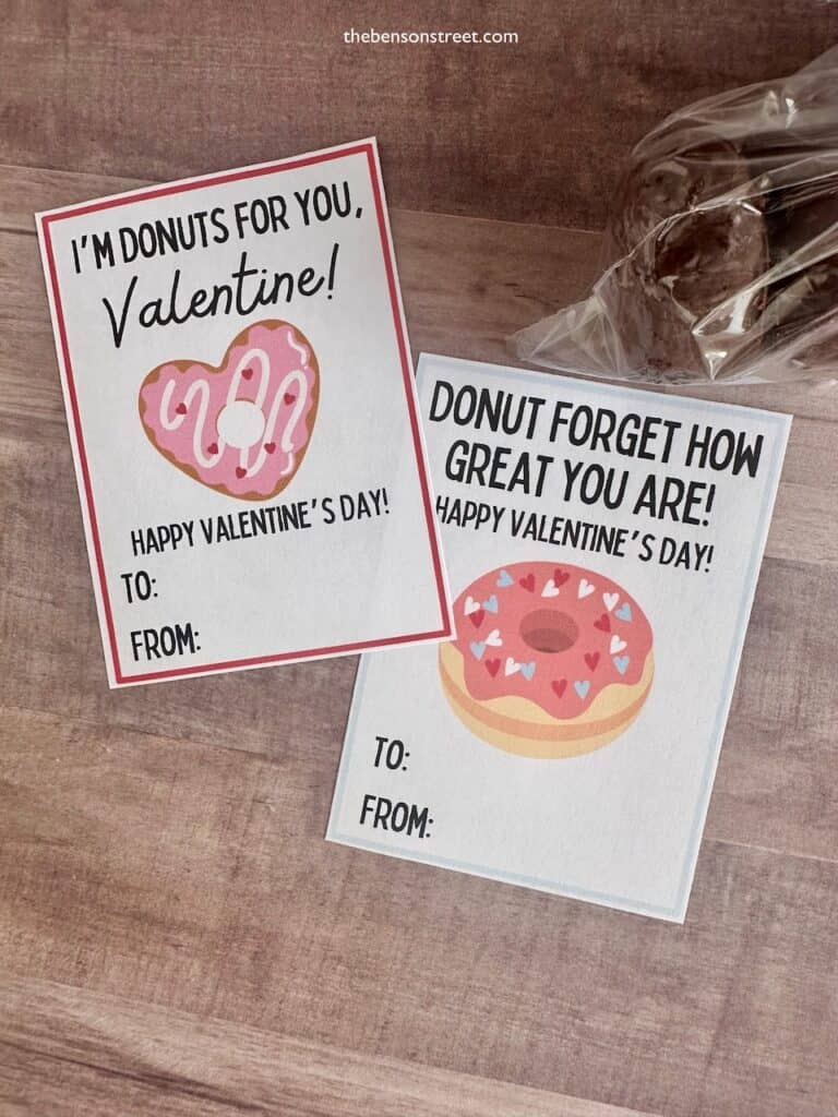Donut forget how great you are valentine card