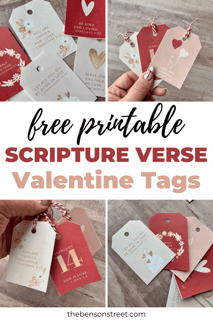 Free Printable Scripture Verse Valentine Tags