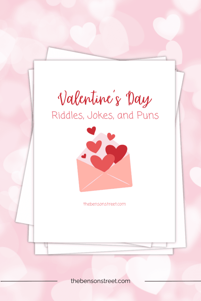 Free Printable Valentine Puns cards free to print for February laughs