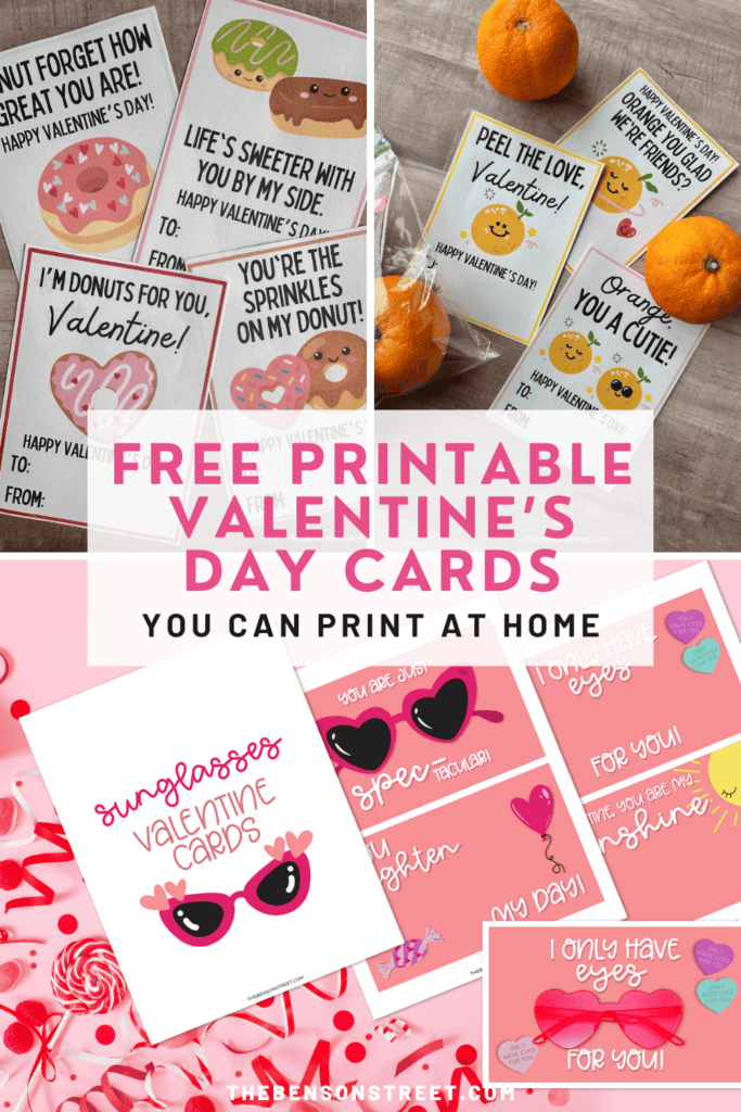 Free Printable Valentine's Day Cards you can print at home