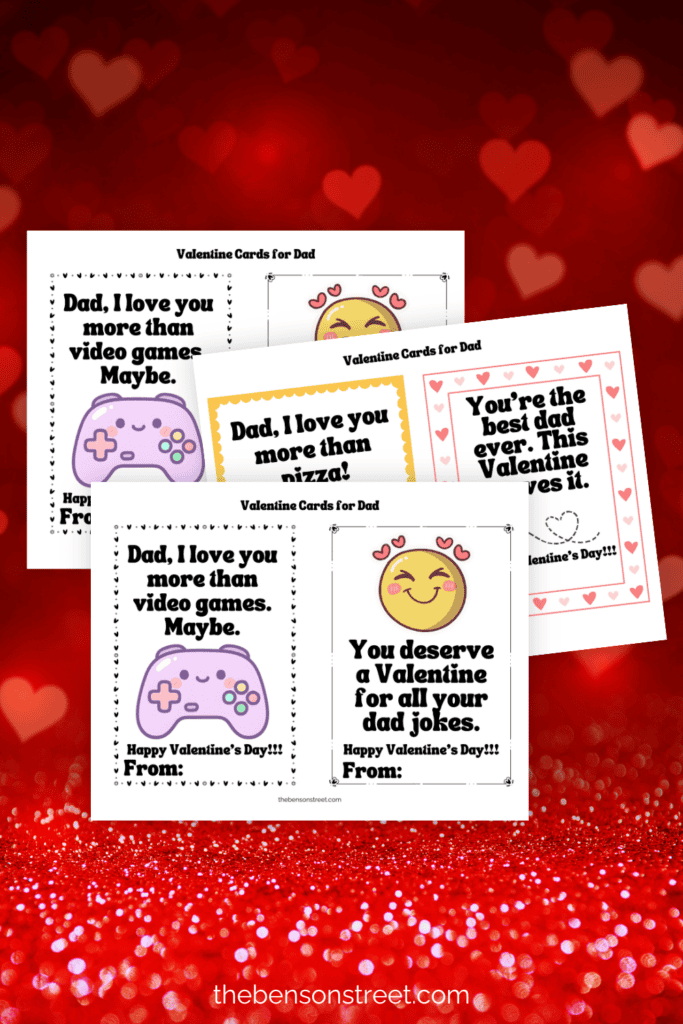 Funny cards to give to dad for valentine's day free printables