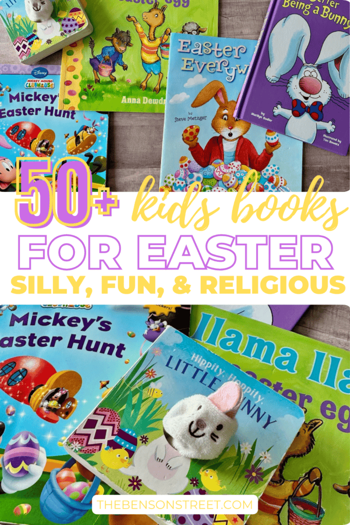 50+ kids books for Easter. silly, fun & religious