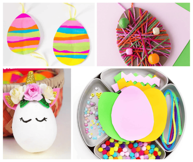 Easter Egg Inspired Crafts for Kids