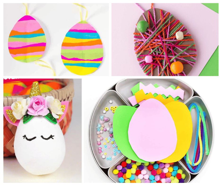 Easter Egg Inspired Crafts for Kids