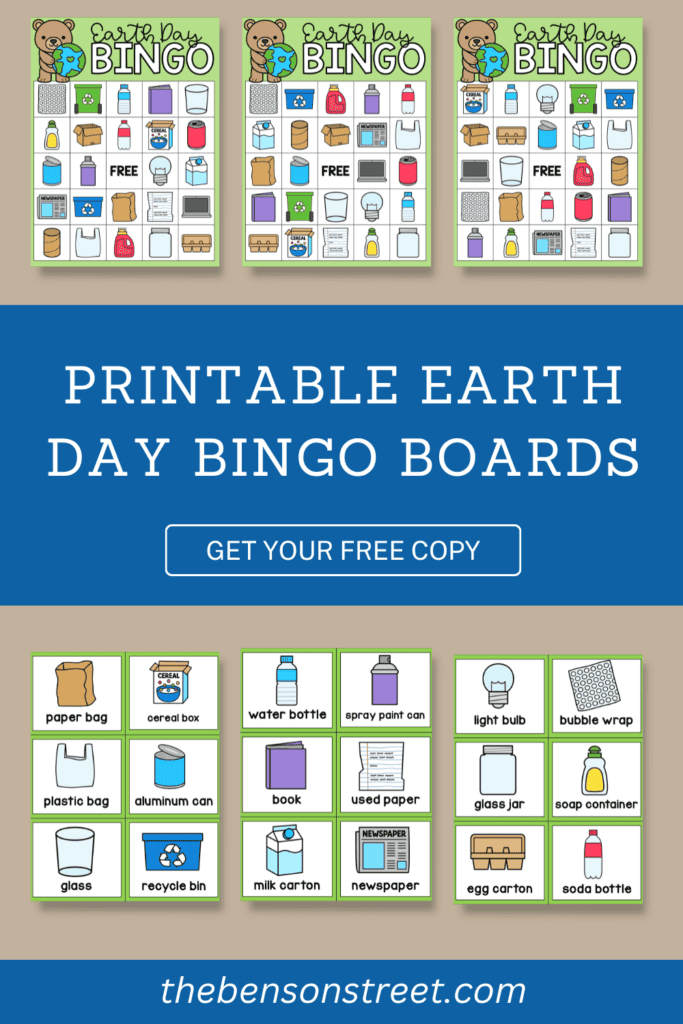 Printable Earth Day Bingo Boards Get your free copy 