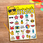 Free Summer Bingo Printable Game Cards for Kids Summer Bingo Boards free to print