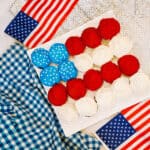 Easy Patriotic American Flag Cupcakes Recipe Easy to make American Flag cupcakes Recipe