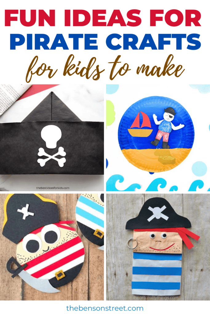 Fun Ideas for Pirate Crafts for Kids to Make