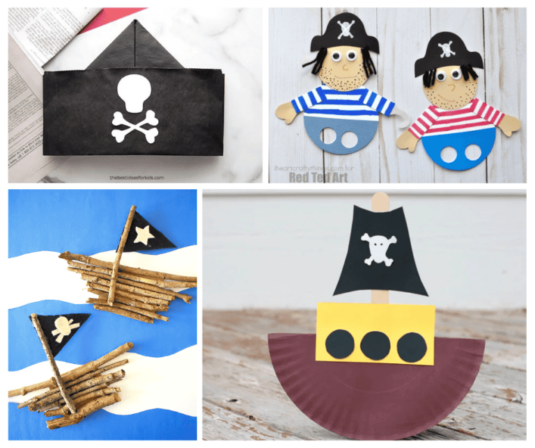 Pirate Craft Ideas for Kids to Make