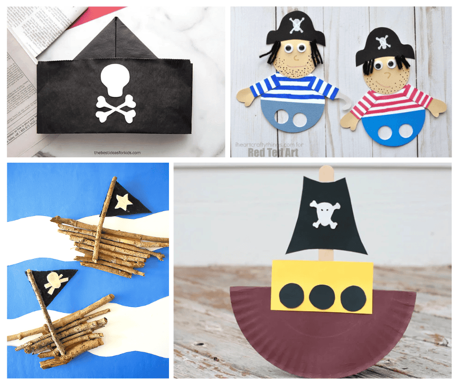 Pirate Craft Ideas for Kids to Make