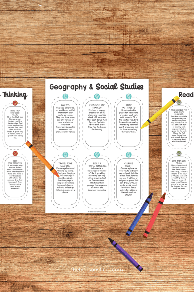 three pages with a bunch of ideas for learning car games and activities free printable