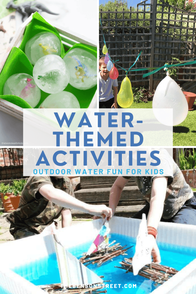 Water-themed activities outdoor fun for kids