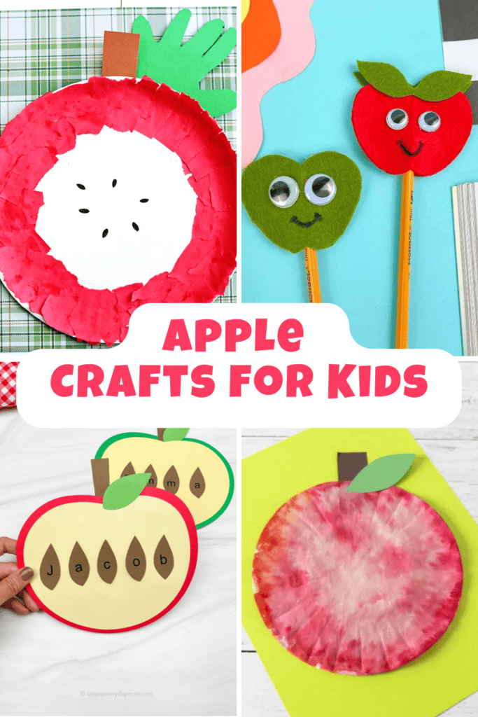 Apple Crafts for Kids