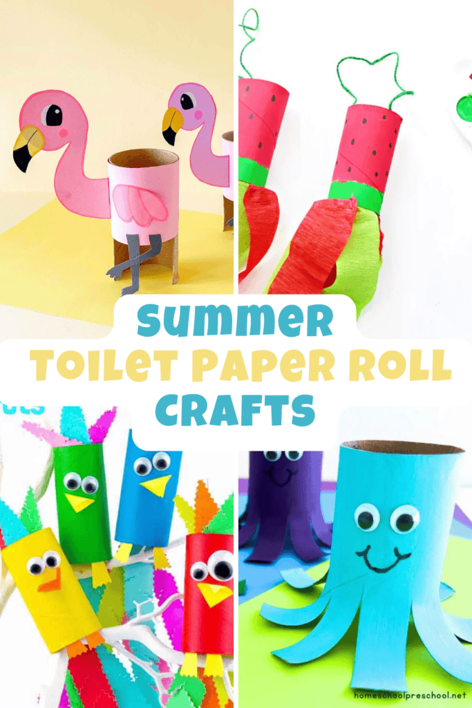 Summer Toilet Paper Roll Crafts