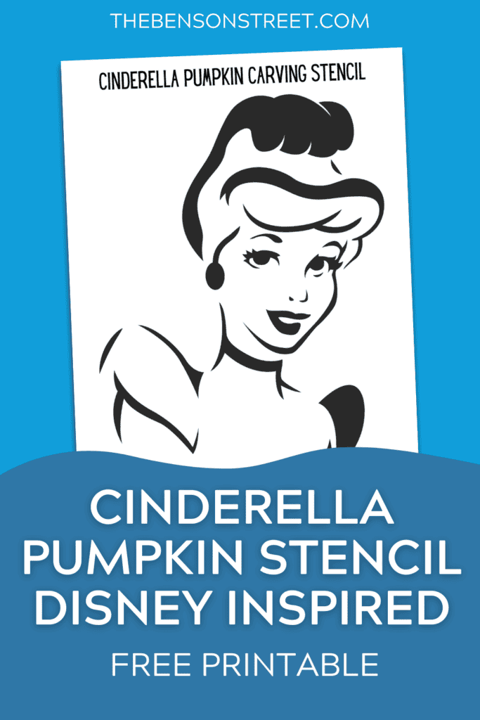 Disney Inspired Cinderella Pumpkin Stencil Free Printable