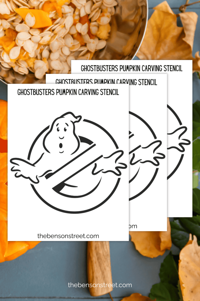 How to carve a pumpkin with a ghostbusters theme
