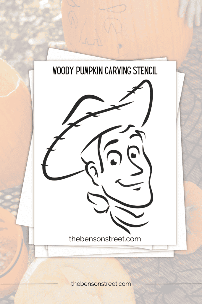 How to carve a woody from toy story halloween jack o'lantern